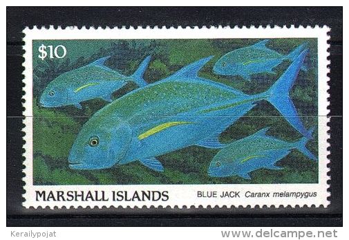 Marshall Islands - 1989 Fishes 10$ MNH__(TH-2670) - Marshallinseln