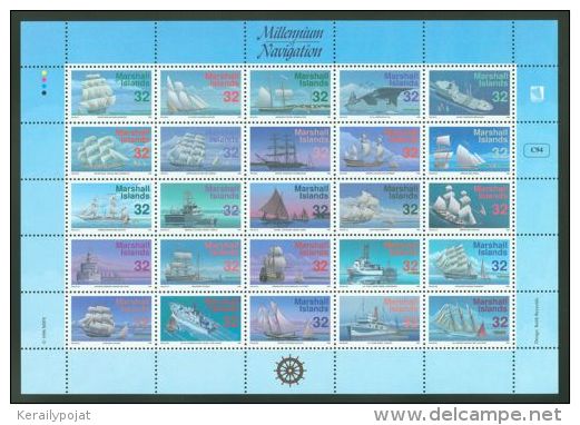 Marshall Islands - 1996 Ships Sheet MNH__(THB-486) - Marshall