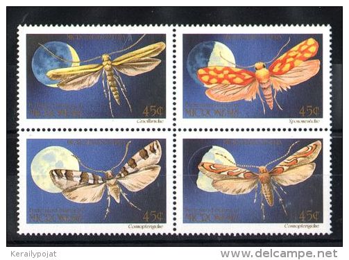 Micronesia - 1990 Moths MNH__(TH-2620) - Micronesië