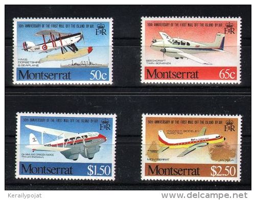 Montserrat - 1981 Aircrafts MNH__(TH-4914) - Montserrat