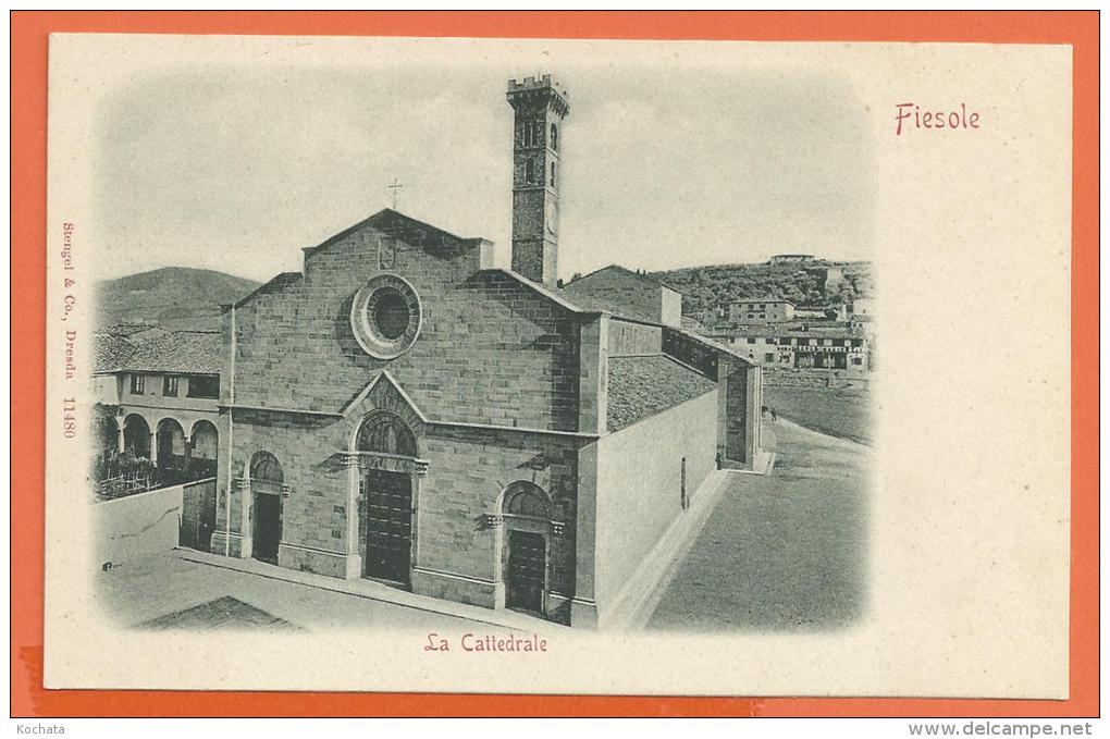 HB055, Fiesole, La Cattedrale, Précurseur, Non Circulée - Altri & Non Classificati