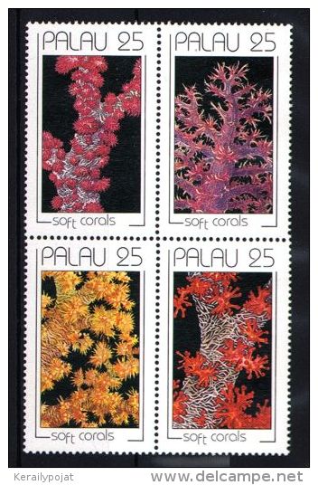 Palau - 1990 Corals MNH__(TH-2203) - Palau