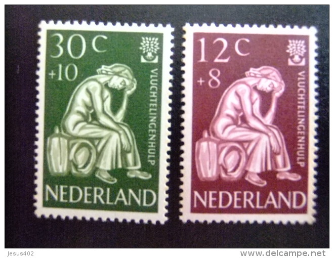 NEDERLAND -  AÑO DEL REFUGIADO 1960 - WORLD REFUGEE YEAR   -- Yvert & Tellier Nº 717 / 718 ** MNH - Refugiados