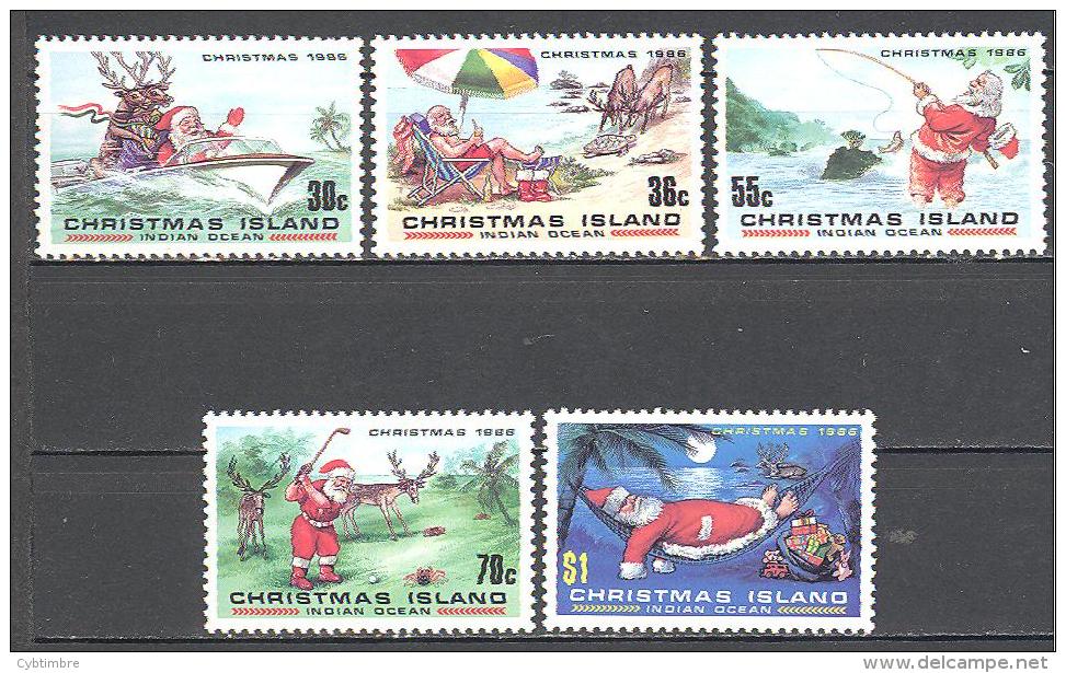 Christmas: Yvert N°225/9**; MNH; Luxe; Noël - Christmas Island