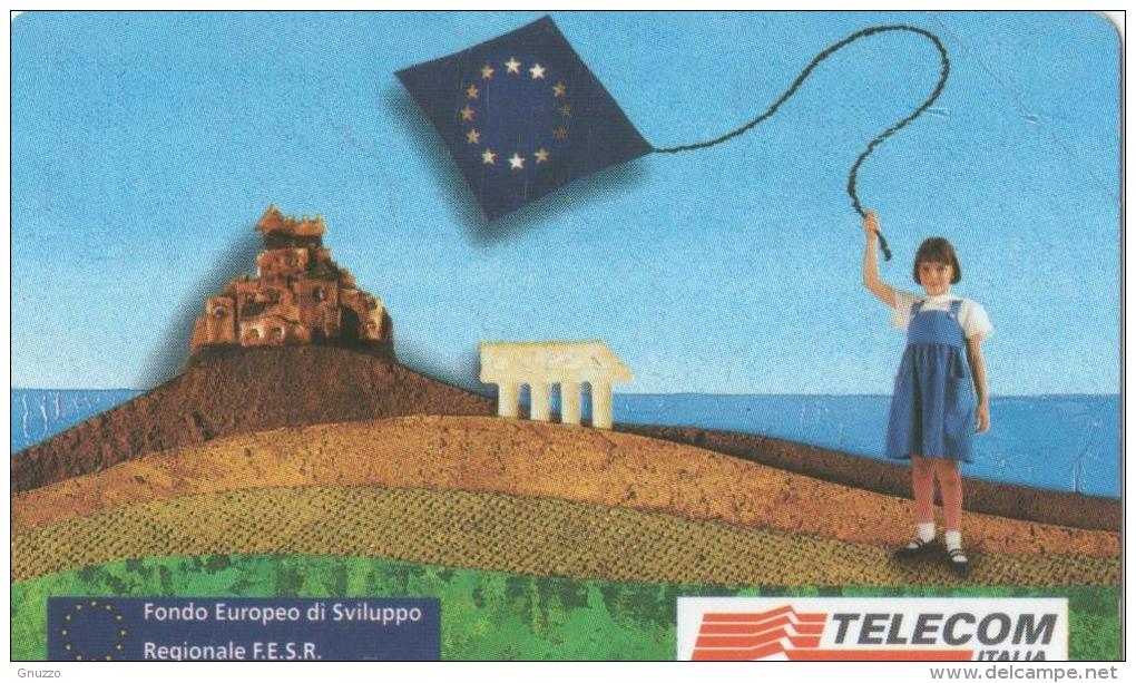 NUOVA-(Mint) -- 554-L´UNIONE EUROPEA PER LE TELECOMUNICAZIONI DEL MEZZOGIORNO - Pubbliche Figurate Ordinarie