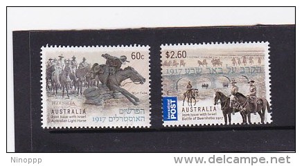 Australia  2013 Joint Issue With IsraelSet 2 MNH - Sheets, Plate Blocks &  Multiples