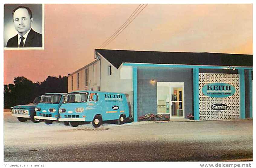 210447-Alabama, Mobile, Keith Air Conditioning, Advertising Postcard - Mobile