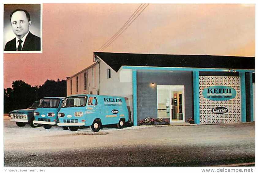 210451-Alabama, Mobile, Keith Air Conditioning, Advertising Postcard - Mobile