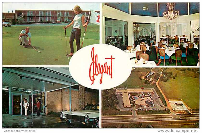 210465-Alabama, Montgomery, Governors House Motel, Multi-View, Golfing - Montgomery