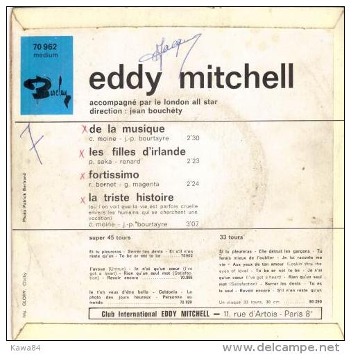 EP 45 RPM (7")   Mitchell  "  De La Musique  " - Other - French Music
