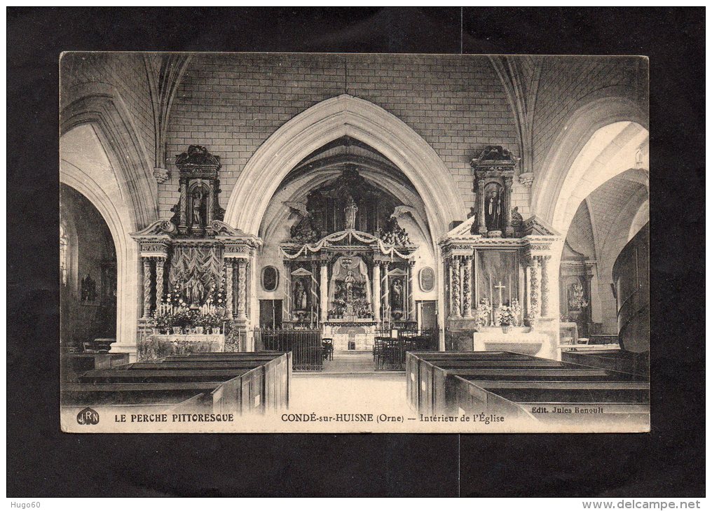 CONDE-sur-HUISNE - Intérieur De L'Eglise - Other & Unclassified