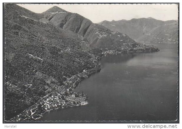 Schweiz - 6576 Gerra (Gambarogno) - Tessin - Aerial View - Luftbild - Nice Stamp - Cugnasco-Gerra