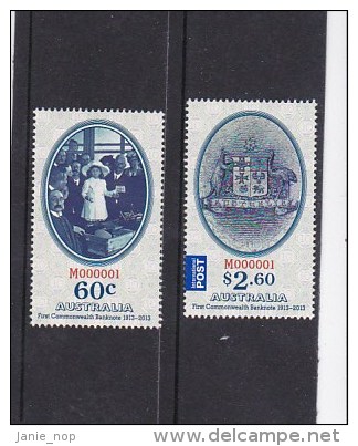 Australia 2013 Centenary Of First Banknote Set 2  MNH - Sheets, Plate Blocks &  Multiples