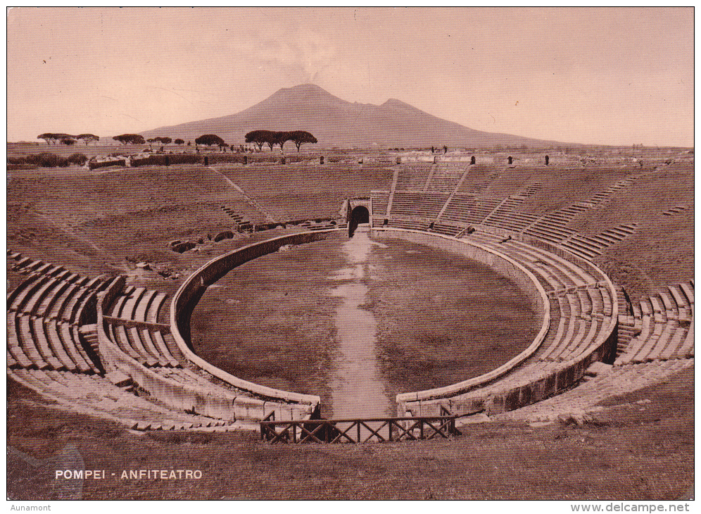 Italia--Napoli--Pompei--Anfiteatro--Stadio - Estadios