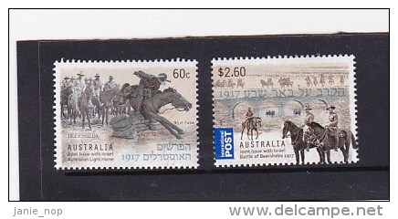 Australia 2013 Joint Issue With IsraelSet 2 MNH - Sheets, Plate Blocks &  Multiples