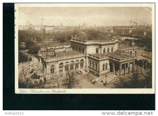 Wien Luftbildaufnahme Kursalon Im Stadtpark 26.7.1928 - Vienna Center