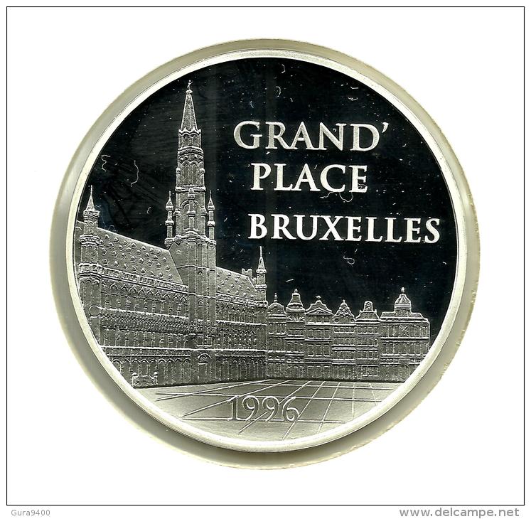 Frankrijk 100 Francs-15 Euro 1996  Grand Place, Bruxelles - Autres & Non Classés