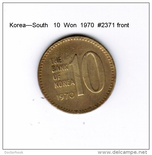 KOREA---South   10  WON  1970  (KM # 6) - Korea, South