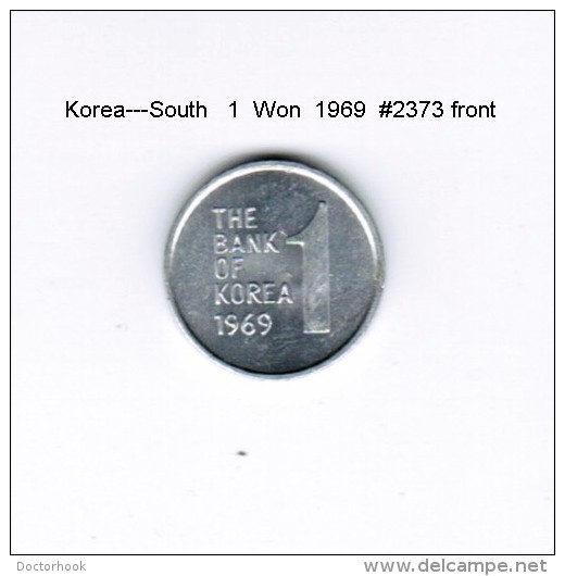 KOREA---South   1  WON  1969  (KM # 4a) - Korea, South