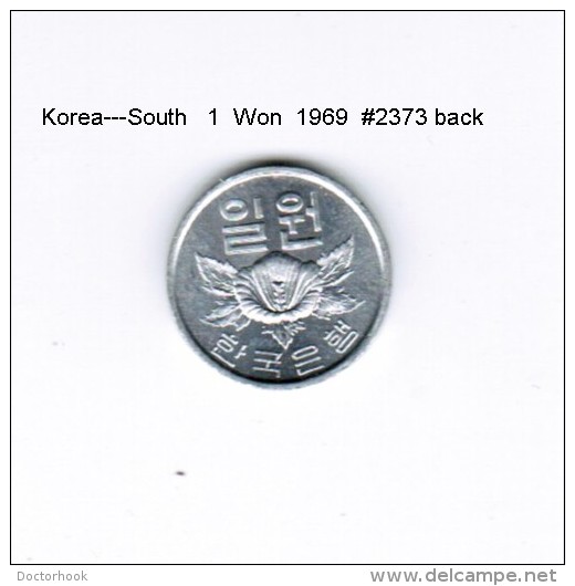 KOREA---South   1  WON  1969  (KM # 4a) - Korea, South