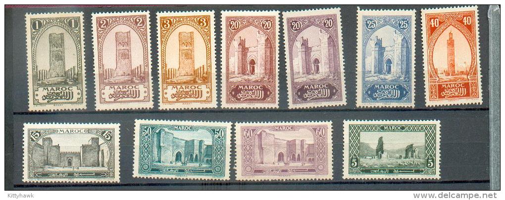 MAROC 421 - YT 11 Valeurs */** - Unused Stamps