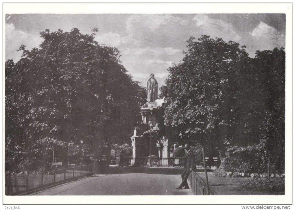 Postcard SOUTHAMPTON Andrews Park & Monument C1907 Edwardian Hampshire Repro - Southampton