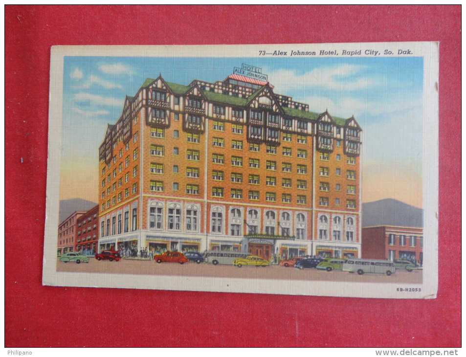 South Dakota > Rapid City ( Alex Johnson Hotel 1951 Cancel    Ref 1055 - Rapid City