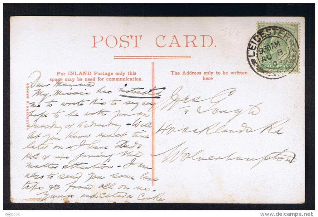 RB 942 - 1907 Postcard - Egerton Lodge - Melton Mowbray Leicestershire - Other & Unclassified