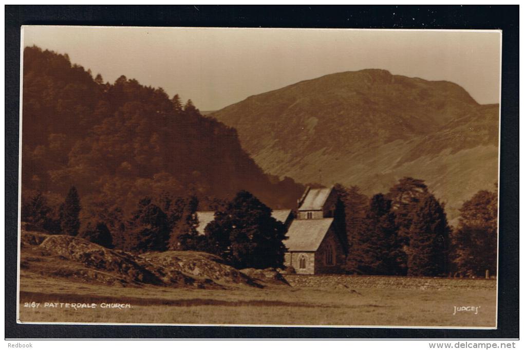 RB 942 - Judges Real Photo Postcard -  Patterdale Church - Cumbria Lake District - Patterdale