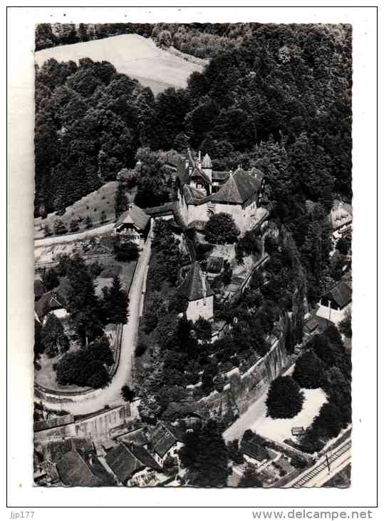 Laupen Loyes Flugaufnahme Schloss Laupen Vue Aerienne Sur Le Chateau Et Ses Dependances - Laupen