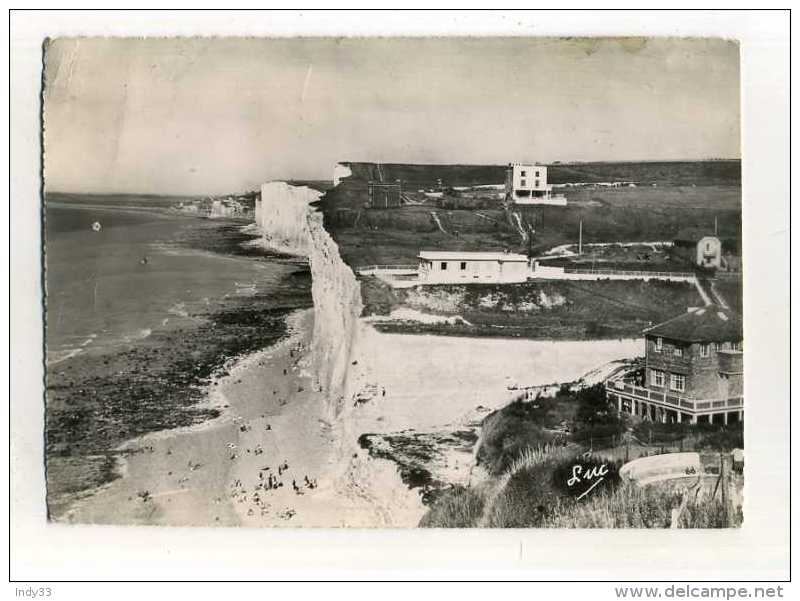 - FRANCE 80 . BOIS DE CISE . LA PLAGE ET LES FALAISES . - Bois-de-Cise