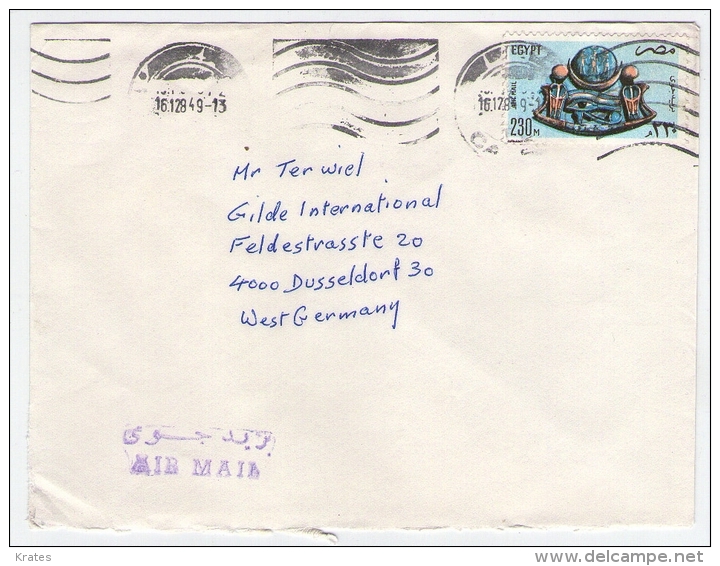 Old Letter - Egypt - Poste Aérienne