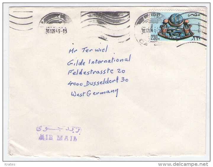 Old Letter - Egypt - Airmail