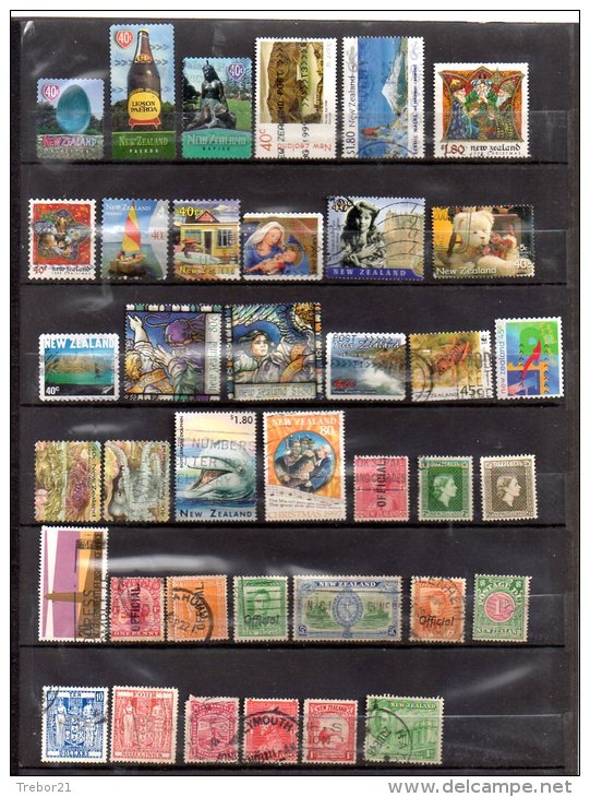 Lot De NOUVELLE-ZELANDE - Cote 113,55 €uros - Collections, Lots & Series