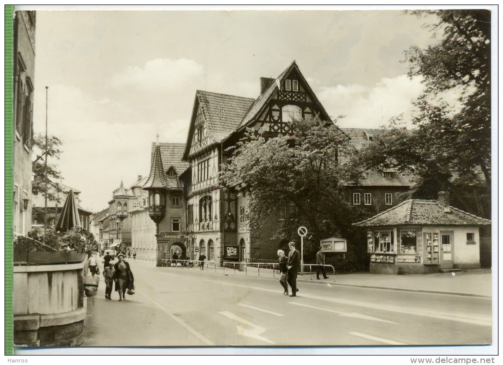 Meiningen, Henneberger Haus In Der Georgstraße Um 1960/1970, Verlag: VEB Bild Und Heimat, Postkarte   Mit Frankatur, - Meiningen