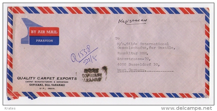 Old Letter - India - Airmail