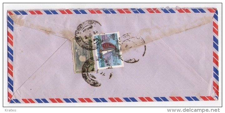 Old Letter - India - Airmail