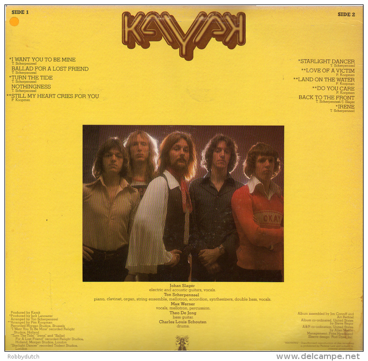 * LP *  KAYAK - STARLIGHT DANCER (USA 1977) - Rock