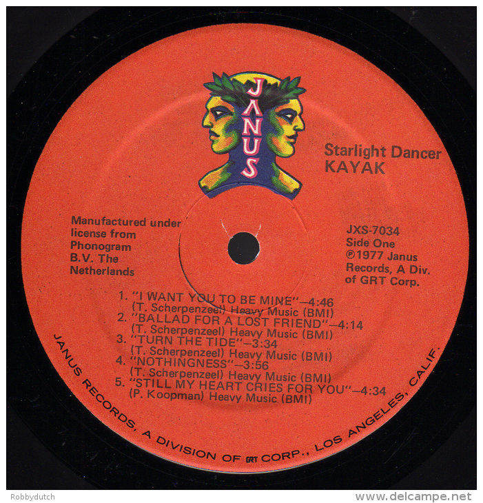 * LP *  KAYAK - STARLIGHT DANCER (USA 1977) - Rock