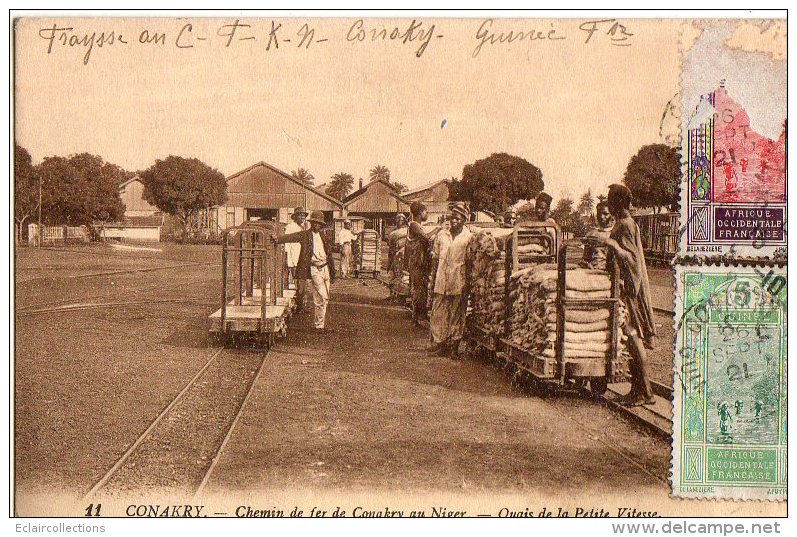 Afrique  Guinée    Chemin De Fer De Conakry Au Niger  ( Voir Scan.) - Guinée