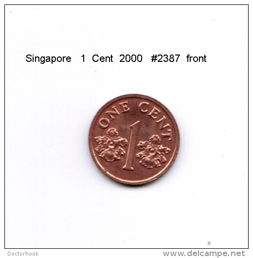 SINGAPORE    1  CENT  2000  (KM # 98) - Singapour