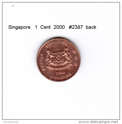 SINGAPORE    1  CENT  2000  (KM # 98) - Singapore