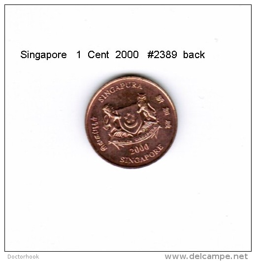 SINGAPORE    1  CENT  2000  (KM # 98) - Singapur