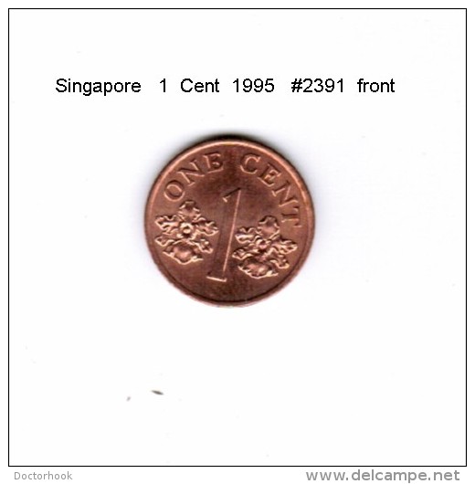 SINGAPORE    1  CENT  1995  (KM # 98) - Singapore