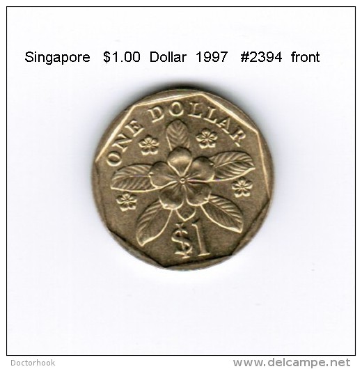 SINGAPORE    $1.00  DOLLAR  1997  (KM # 103) - Singapore
