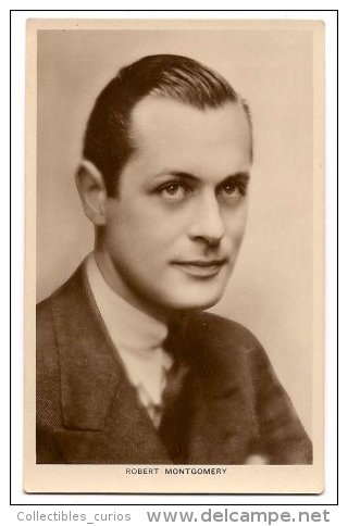 ROBERT MONTGOMERY PICTURE POSTCARD - Phillips / BDV