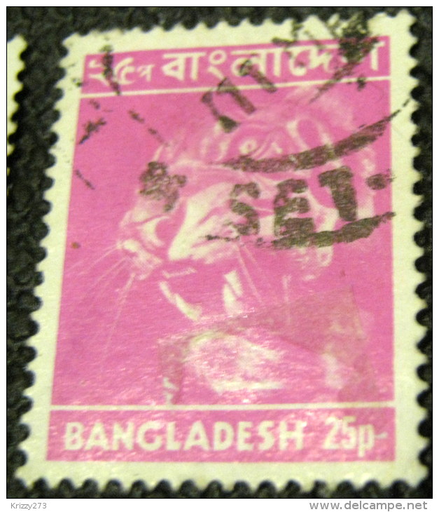 Bangladesh 1976 Tiger 25p - Used - Bangladesh