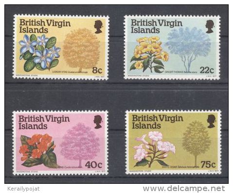 British Virgin Islands - 1978 Flowering Trees MNH__(TH-4768) - Britse Maagdeneilanden