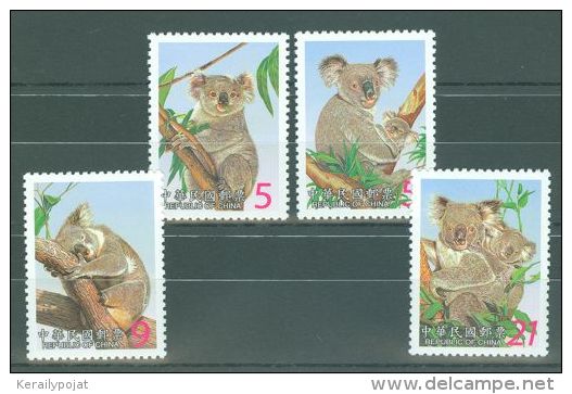 Taiwan - 2002 Koalas MNH__(TH-8067) - Unused Stamps