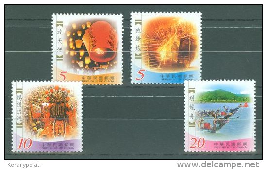 Taiwan - 2002 Traditional Ways MNH__(TH-8126) - Unused Stamps